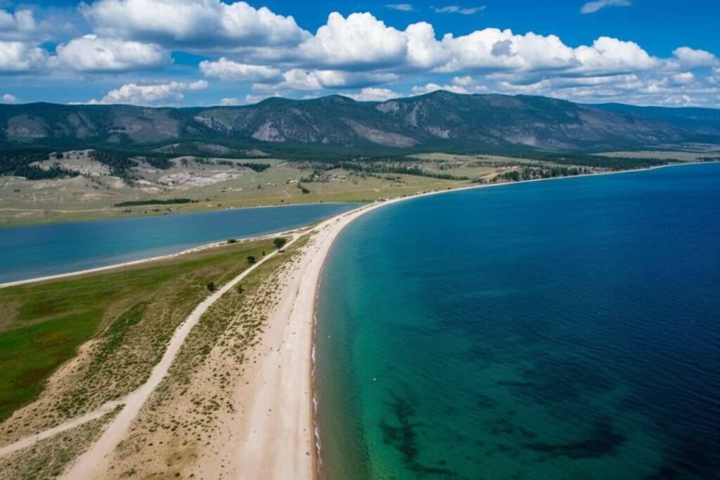 Курминский залив на Малом море — самый тёплый залив Байкала